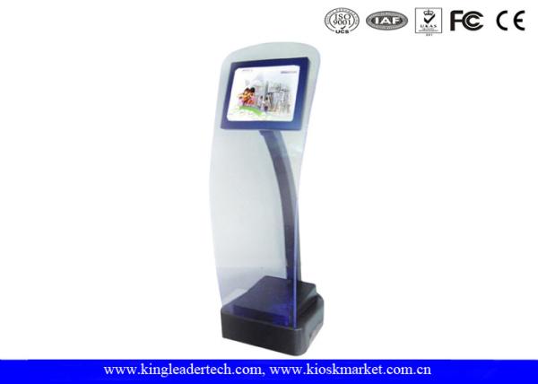 Quality 15″ Stand Alone Information Touch Panel Kiosk For Government Building for sale