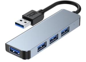45g Computer Accessories 4 In 1 USB3.0*1 USB 2.0*3 USB 3.0 Hub