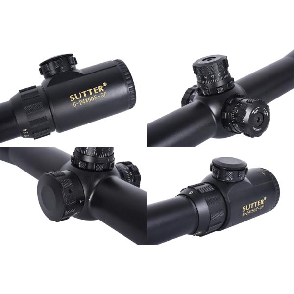 Objective Lens Diameter 50mm Side Focus Scope With Mount And 720g Weight For Hunting
