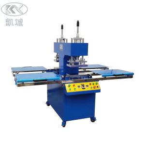 Manual Textile Silicone Embossing Machine For Case Label Manufacturing