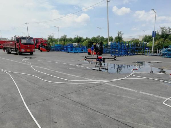 Quality Four Axis Eight Rotor Fire Fighting Equipment Drones In The Fire Service for sale