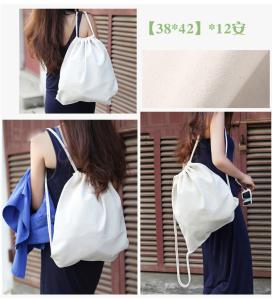 Waterproof Drawstring Backpack , Handled Style Waterproof Cinch Sack