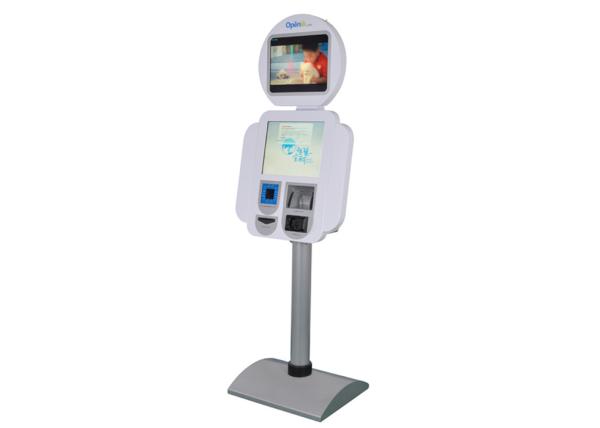 Quality Dual Screen Station Multimedia Kiosks , Bar-code Scanner S801 for sale