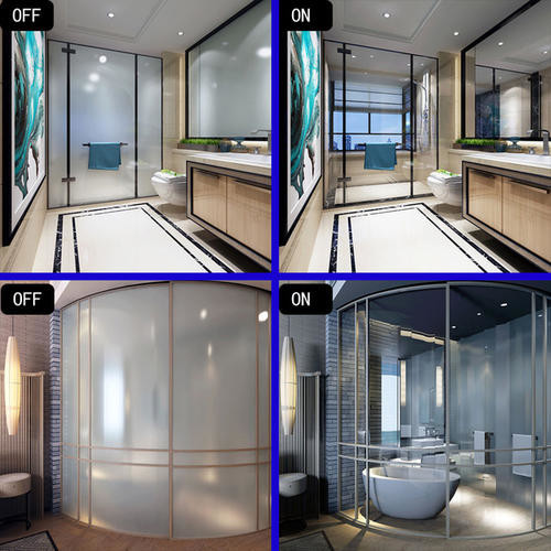 PDLC Self-Adhesive Smart Glass Film for Switchable Smart Glass