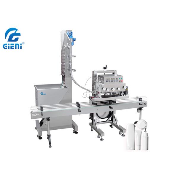 Automatic 180BPM 2-12.5cm Plastic Bottle Capping Machine For Cosmetics