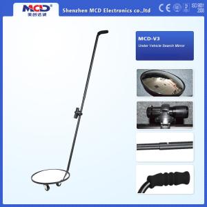 30cm Convex Acrylic Mirror Under Vehicle Inspector Camera With 51 Inch Handle
