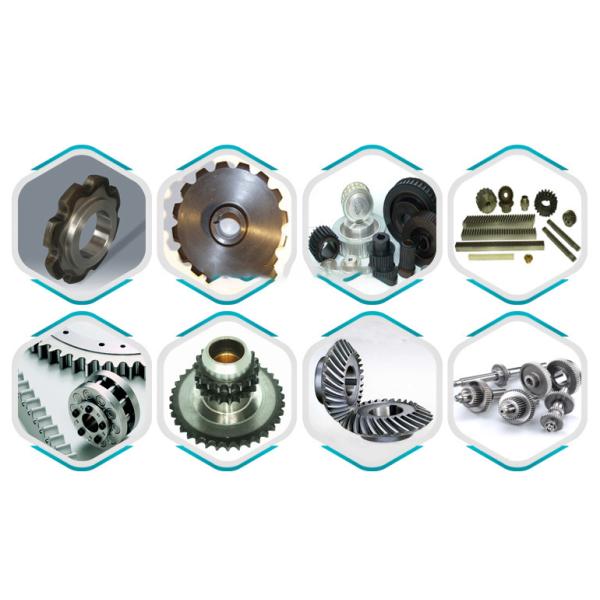 ISO Standard Teeth C45 40Mn Roller Chain Sprockets