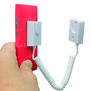 China Retractable Magnetic Coiled Anti Theft Pull box Retractor Tether wholesale