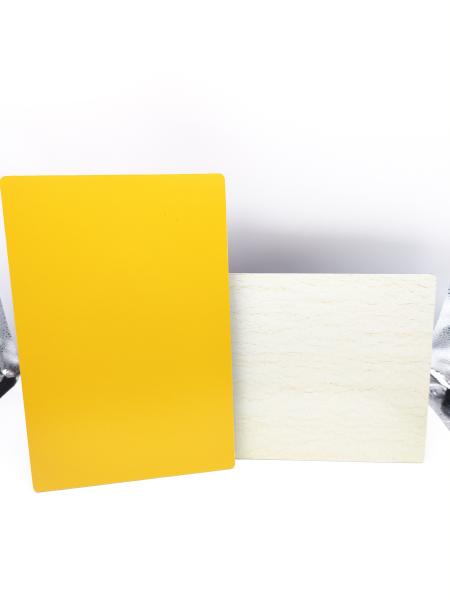 Quality Fire Resistant ACP Aluminium Plastic Composite Sheet Cladding Stone Grain Type for sale