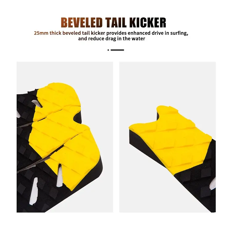 Custom Design Non Slip Sup Deck Traction Pad for Lakes Rivers Multiple Color Options