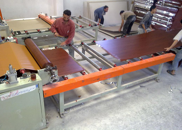 Automatic Semi Automatic Pvc Laminated Gypsum Ceiling Tiles Making Machine Production Line