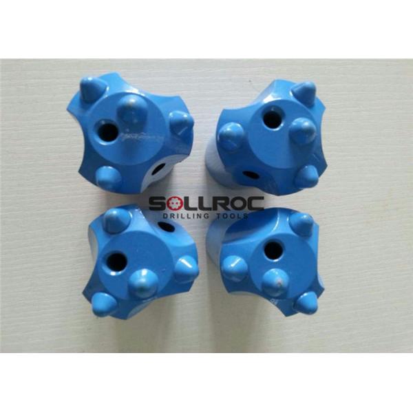 Tungsten Carbide Rock Drill Taper Button Bits For Hole Drilling