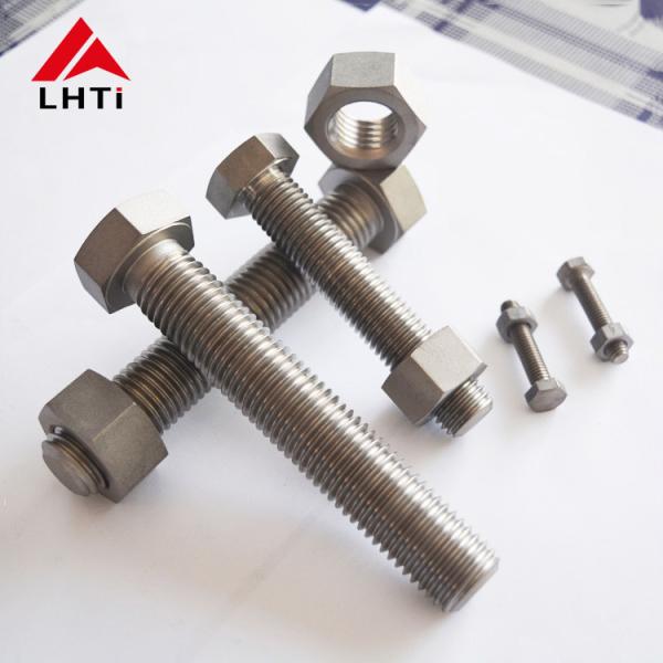Quality CNC Machined Titanium Hexagon head Bolts Nuts DIN933 DIN934 for sale
