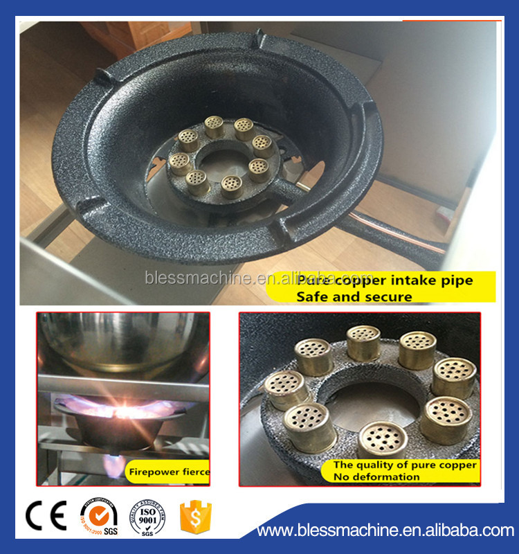 2022 Newest Design Popcorn Machine Parts with Easy Operation and 530mm Diameter Pan