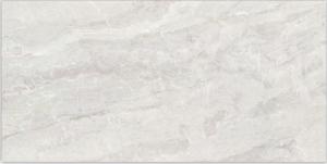 China Bathroom Floor Patterned Tiles 750*1500mm Full Body Marble Design Light Grey Color on sale