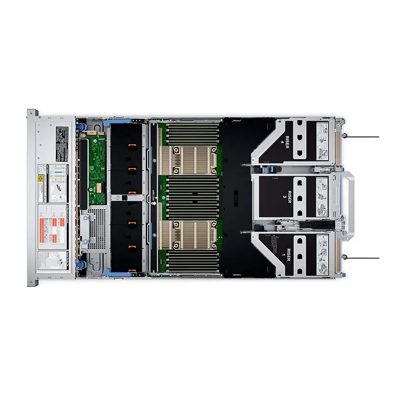 PowerEdge R860 2U Rack Server with Four Intel Xeon CPUs