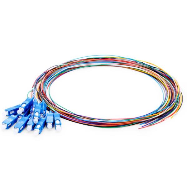 Multimode Pigtail Fiber Optic Cable Om3 Simplex 900 Micron Excellent Mechanical Endurance