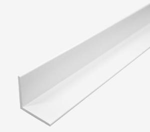 China L Type Conveyor Guide Rails , White Plastic Guide Rails 3m Length wholesale