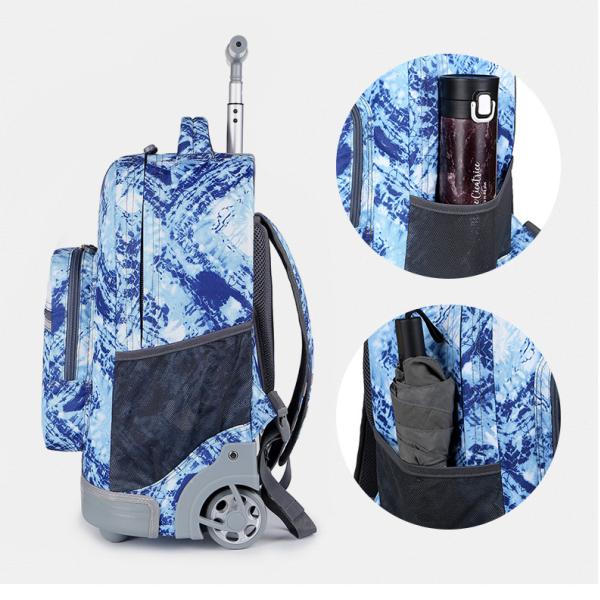 Unisex Junior High School Childrens Rolling Backpack Multifunctional For Students