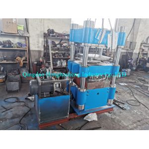 Eva Black Foam Rubber Band Vulcanizing Press Machine Q235 Material