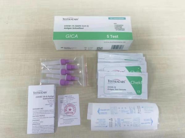 Quality Safe Detection Reagent COVID-19 Antigen Schnelltest for sale