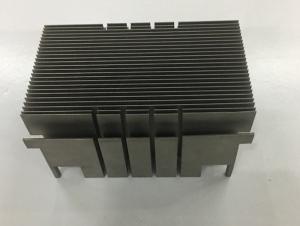 China Custom size Aluminum 6062 CNC Metal Stamping Grey Electric CPU Cooler wholesale
