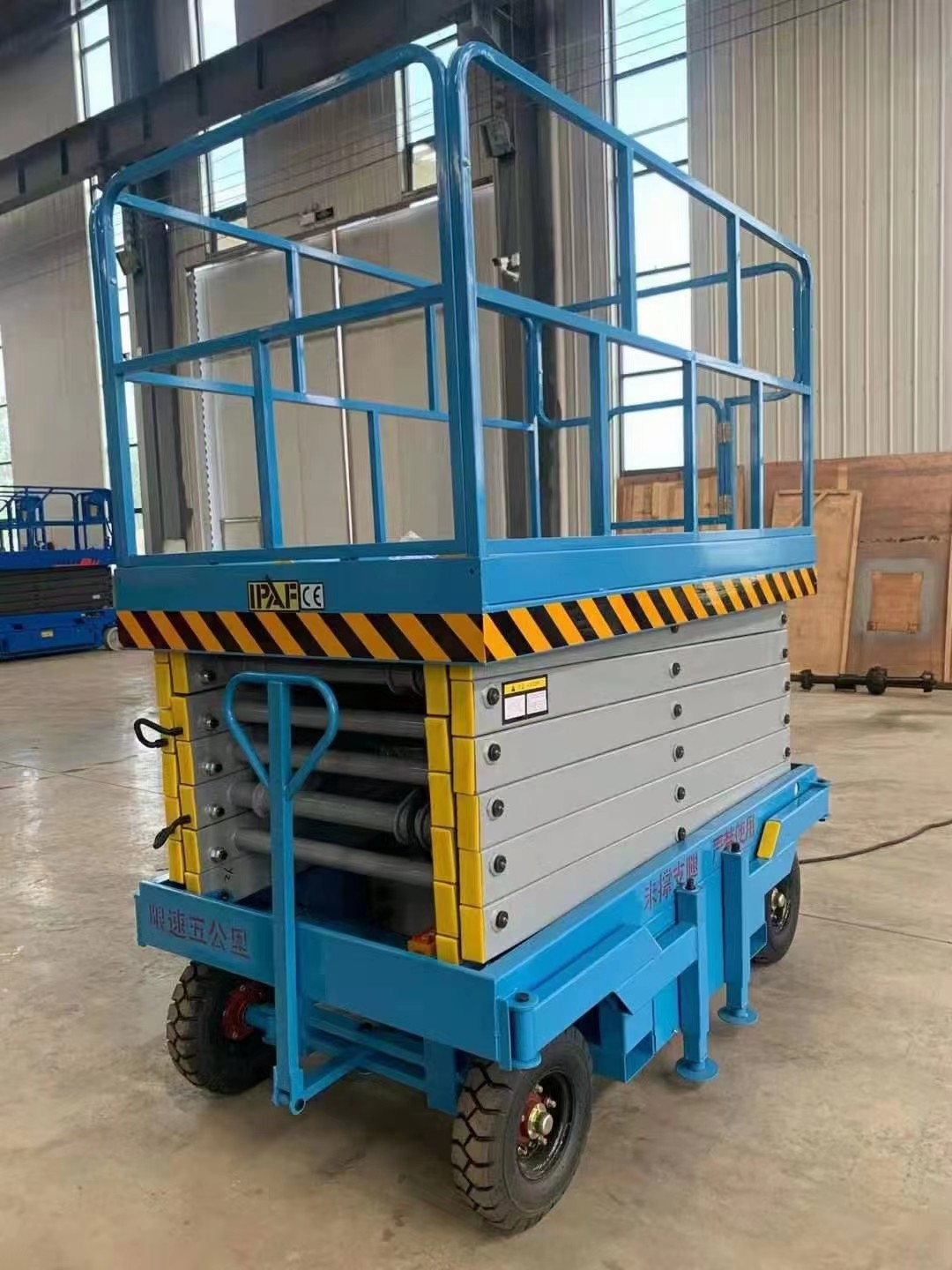 1kg~500Kg Mobile work table Hydraulic Manual Scissor Lift platform 2100*1230mm