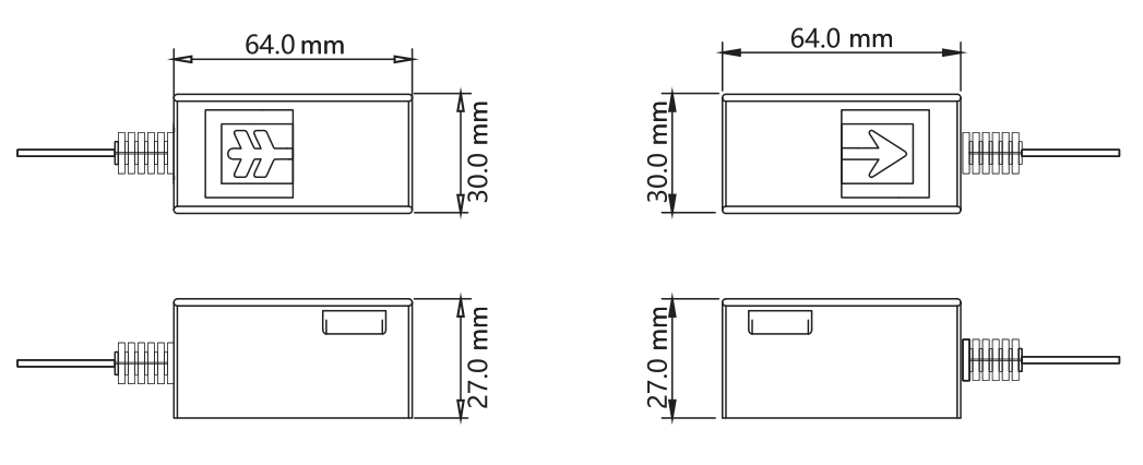 1-48'' Pipe Size Portable Flowmeter Clamp On Ultrasonic Flow Meter