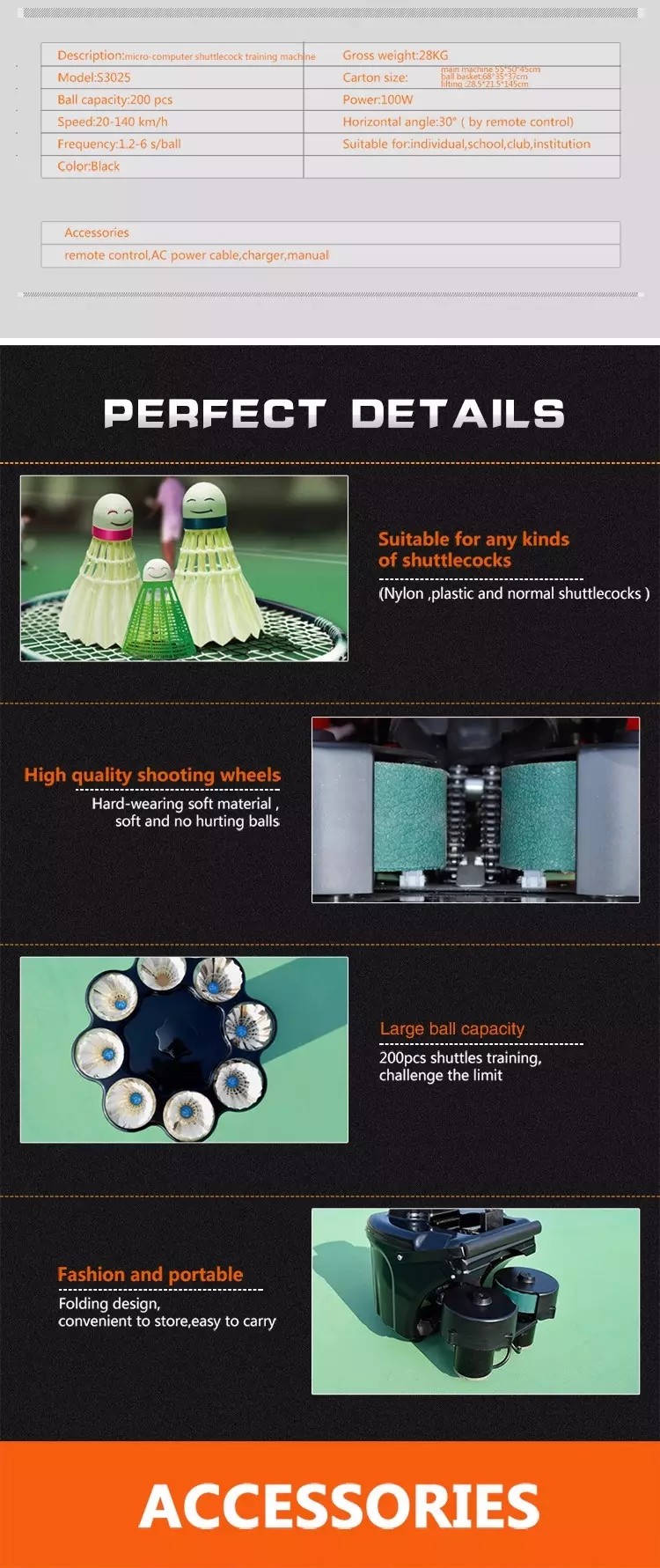 Multi Functions Badminton Serving Machine Shuttlecock Feeding Machine In Cheap Price