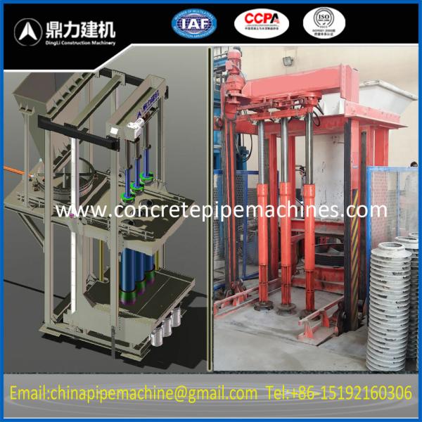 Quality full automatic concrete pipe making machine for sale