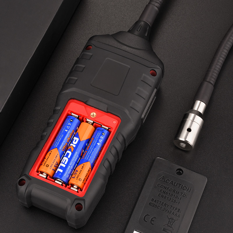 HT59 HT60 HT61 Gas Leak Detector Sound & Screen Alarm Mini Combustible Gas Detector For Natural Methane