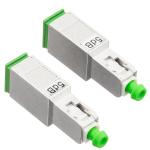SC APC Optical Fiber Attenuator 1dB 3dB 5dB 10dB For Data Center