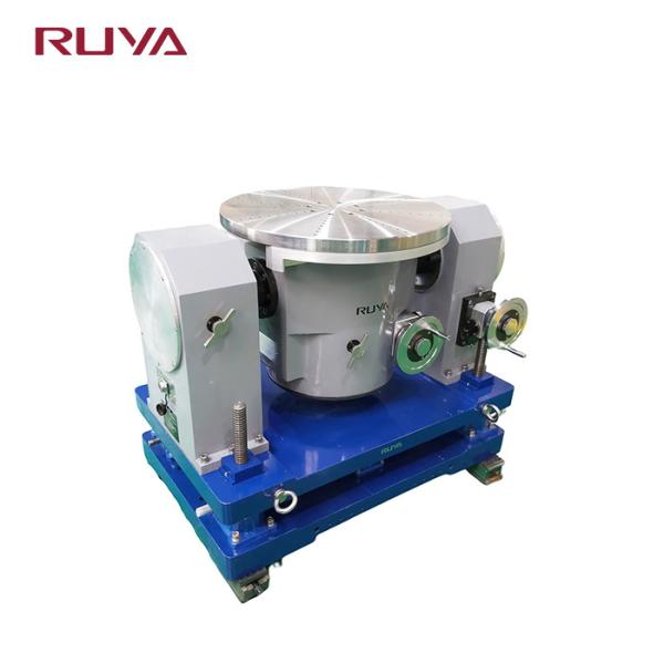 Quality 2ST580-AH Dual Axis Manual Digital Display Position Turntable With Lifting for sale