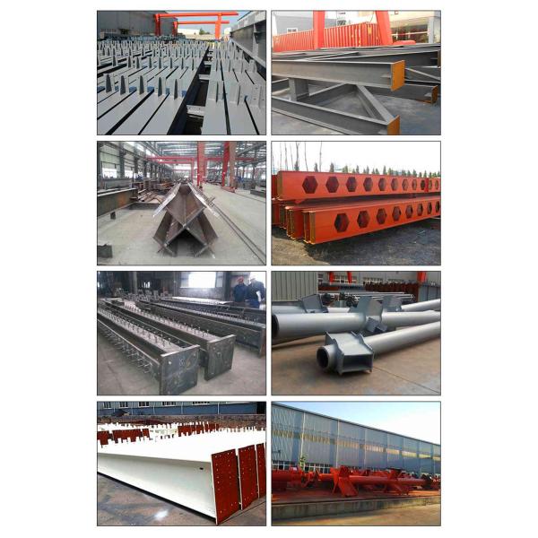 Prefab Steel Structure Workshop Building with Glass Wool Insulation