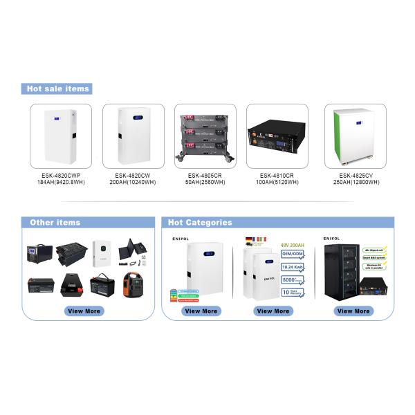 10kwh Home Energy Storage Battery 5kw 48V 100ah Lithium Iron Phosphate Battery