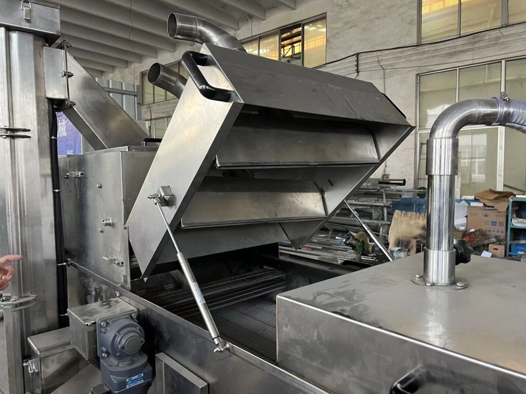 Chicken Nuggets and Chicken Popcorn Flouring Machine