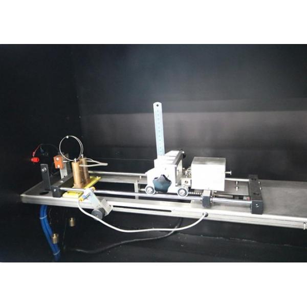 IEC60332 Flammability Testing Equipment , Single Cable Vertical Burning 1 M³Electrical Control Test Chamber 1000w 2