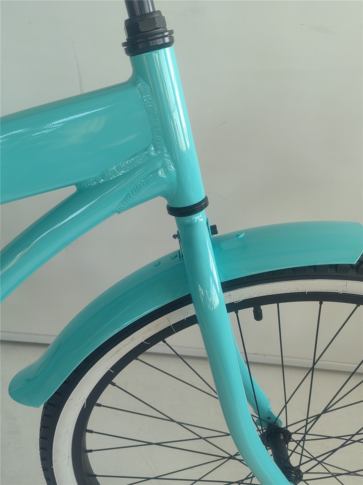 26" Aluminum Frame Single Gear Hybrid Women's Beach Cruiser Bike 2024 Non-Rear Damper