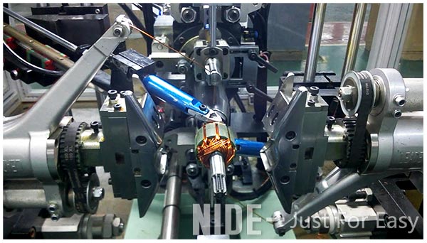 Fully automatic motor rotor manufacturing line armature making machine