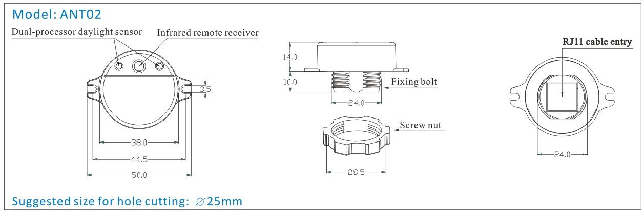 AC motion sensor switch Trailing Edge Dimmable Motion Sensor Push - Dim