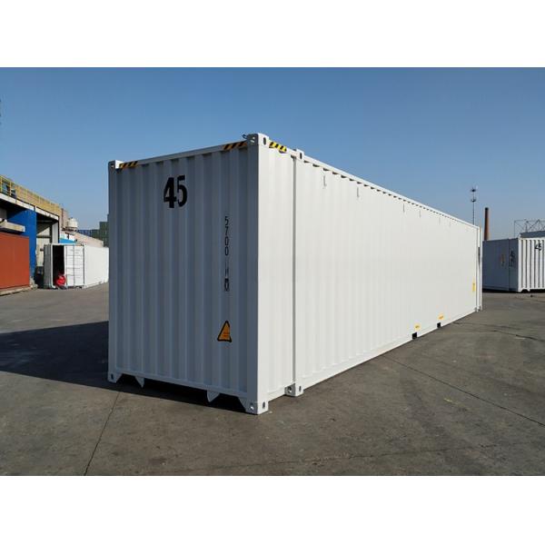Customized Color 45ft High Cube HC Shipping Container for Sea Transportation CSC Certificate and Strong Steel Construction