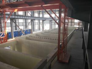 China Output 3000 Ton Automated Anodizing Line Aluminium Alloy Profile wholesale