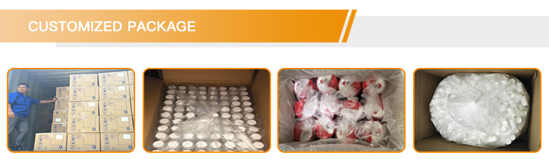 Effervescent Tablet Bottles with Cap Dry Offset Printing and Easy Cleaning