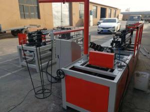 China 3.8kw Diamond Mesh Making Machine , Fully Automatic Chain Link Fence Machine wholesale