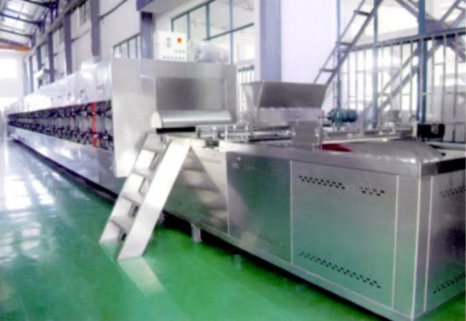 Full Automatic Custard Pie Cake Production Line, Cup Cake Production Machine, Layer Cake Processing Line Equipment