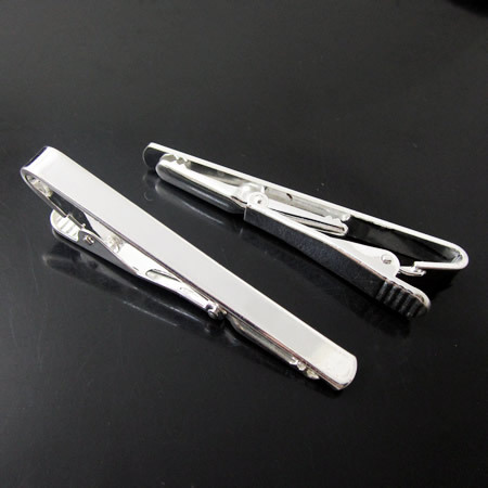 silver tie clips,security tie clips/tie pin/tie clip
