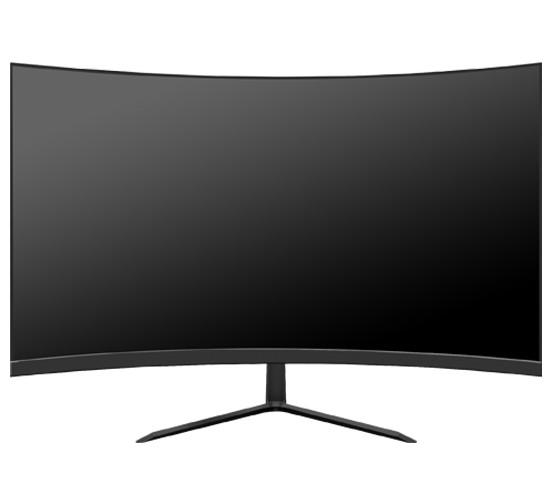 Quality 19.5" Curved Desktop Monitor , 250cd/M2 Brightness LED Backlight Monitor for sale