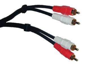 2RCA to 2RCA Audio AV Cable