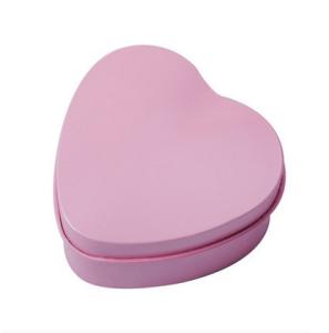 China Mini Nivea Heart Shaped Tin Box Containers Print For Wedding And Holiday Packaging wholesale