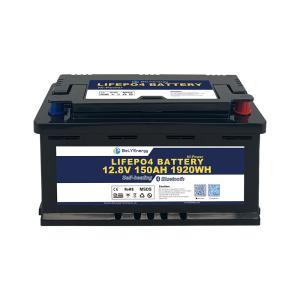 RV Battery for Energy Storage with BT and self-heating LiFePO4 lithium battery 12V 150AH